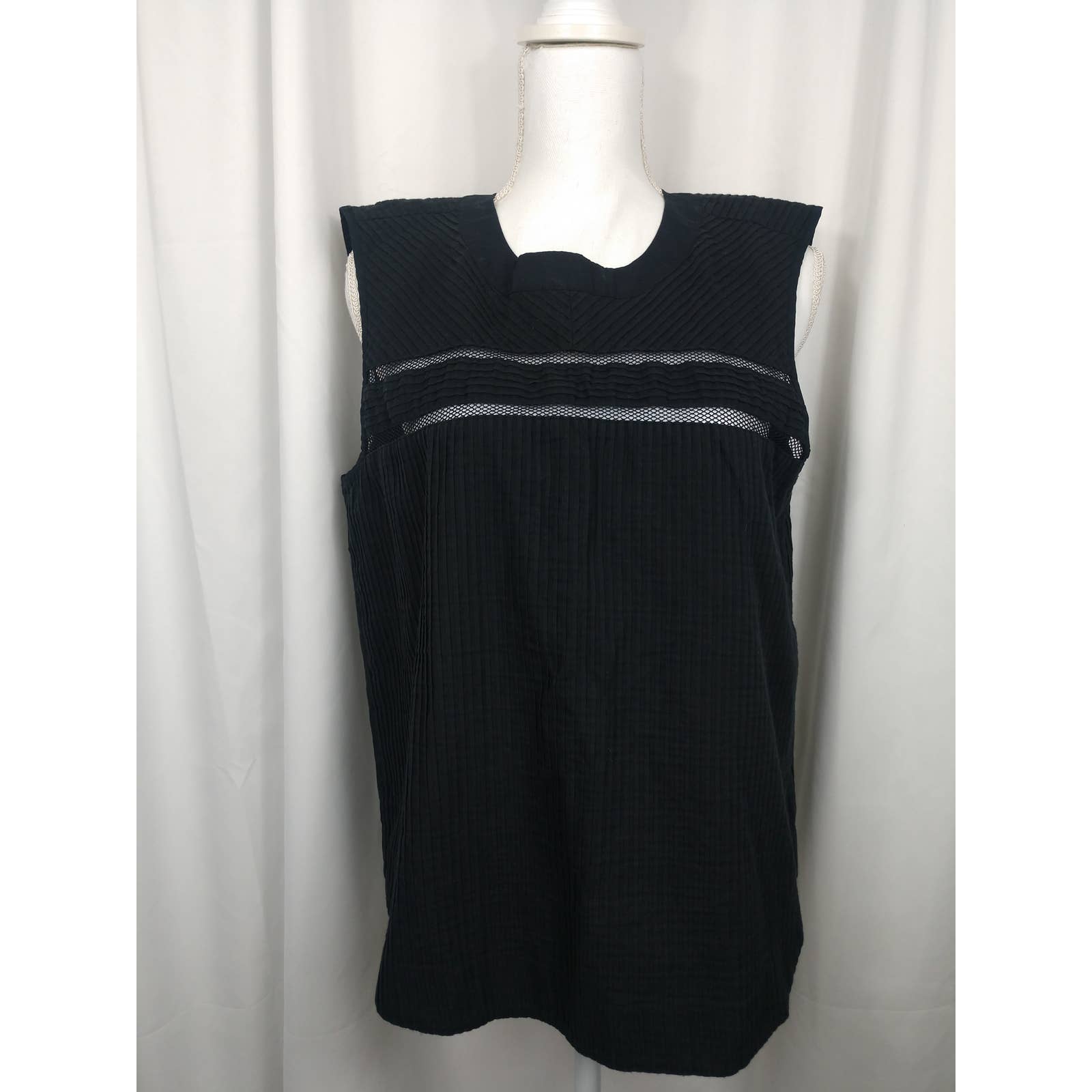 J. Crew Black Zipper Back Style #B9889
